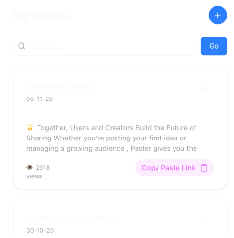 Search Your Pastes Instantly